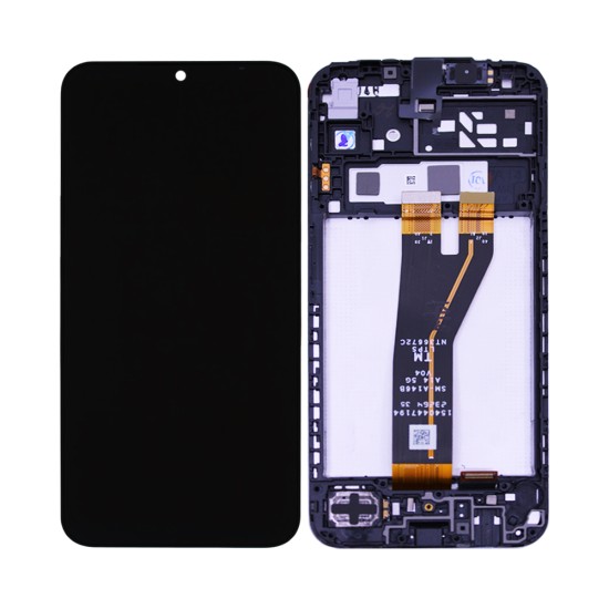 Touch+Display+Frame Samsung Galaxy A14 4G 2023/A145F No Camera Service Pack Black